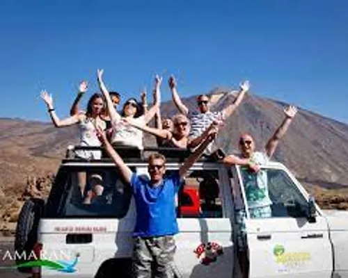 Tamaran Jeep Tours - Teide Masca (from the south)