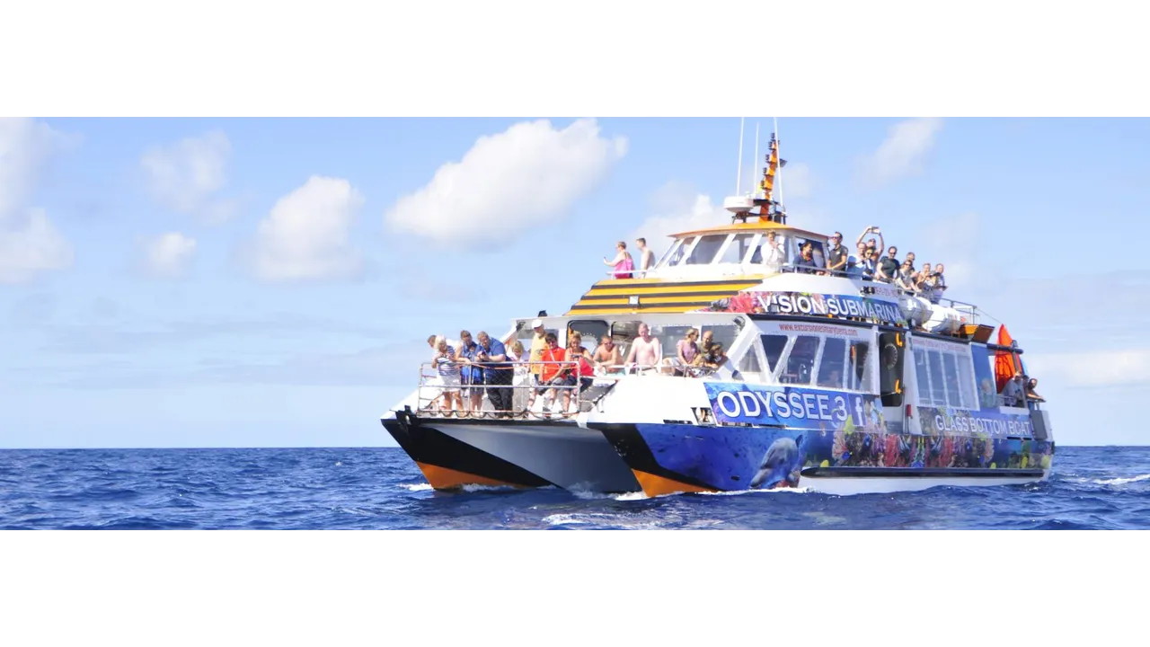  Glassbottom boat "Odyssee 3"