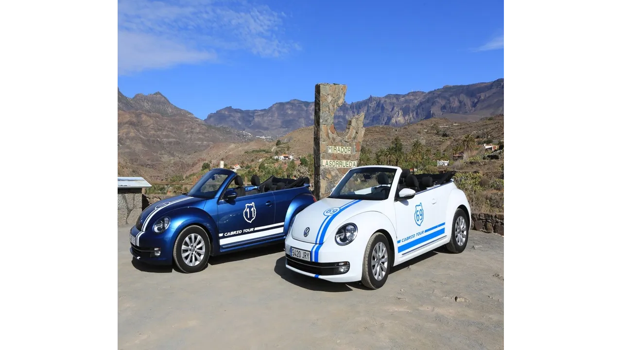 VW Beatle Cabrio Tour - From South 